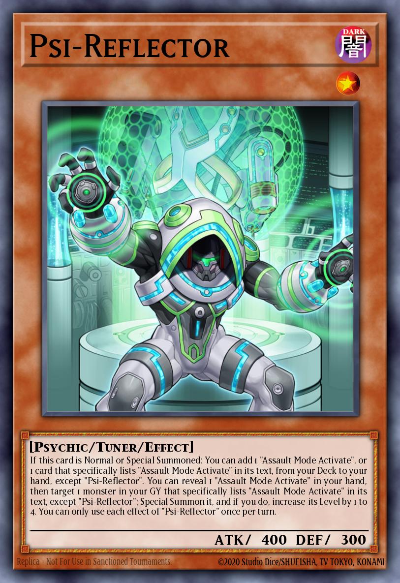 Psi-Reflector Yu-Gi-Oh card