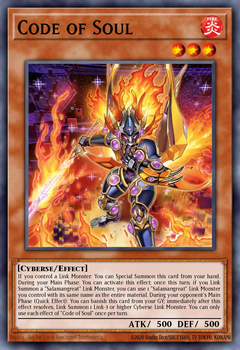 Code of Soul Yu-Gi-Oh card