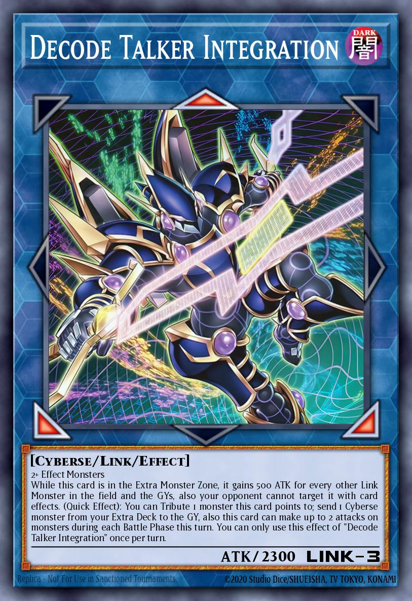 Decode Talker Integration Yu-Gi-Oh card