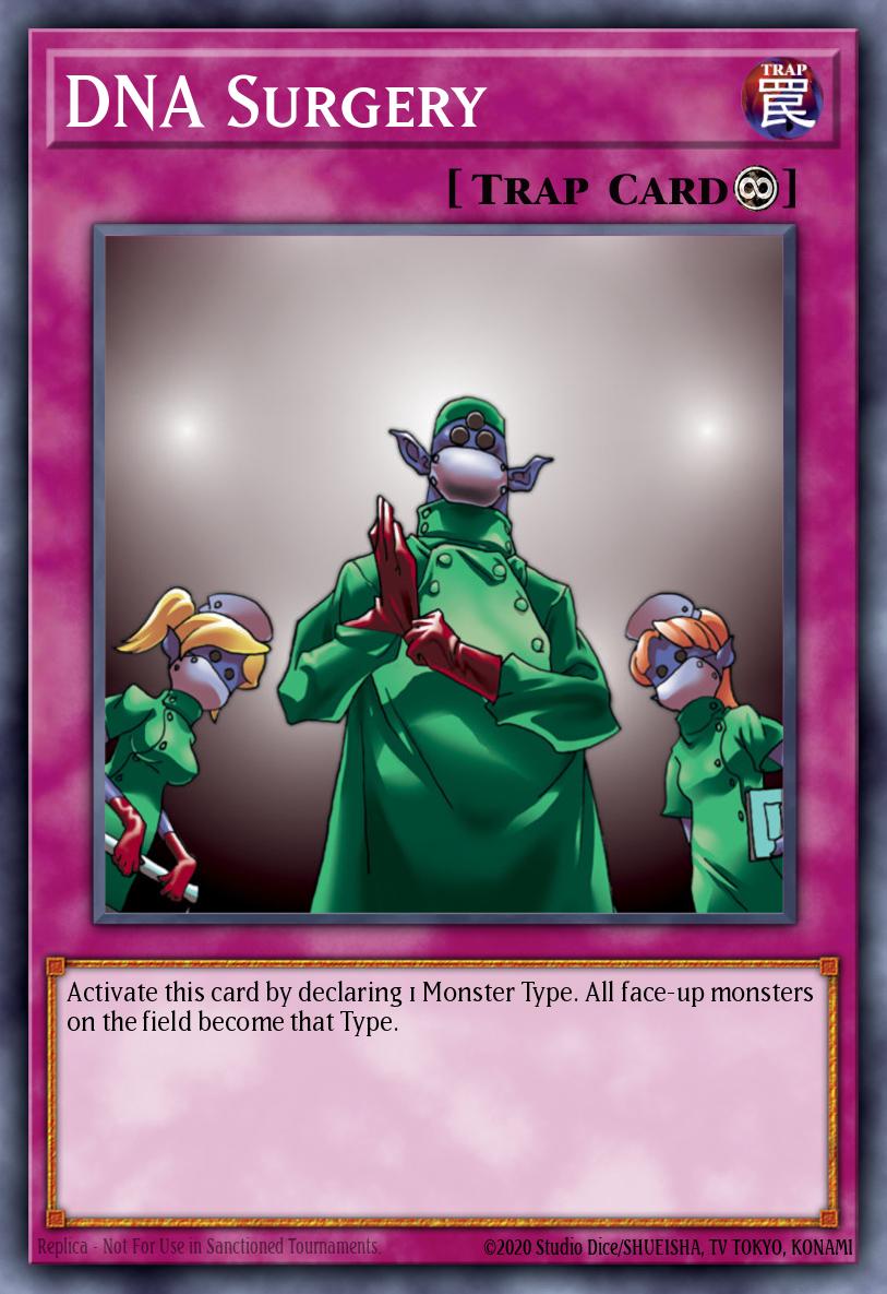DNA Surgery Yu-Gi-Oh card