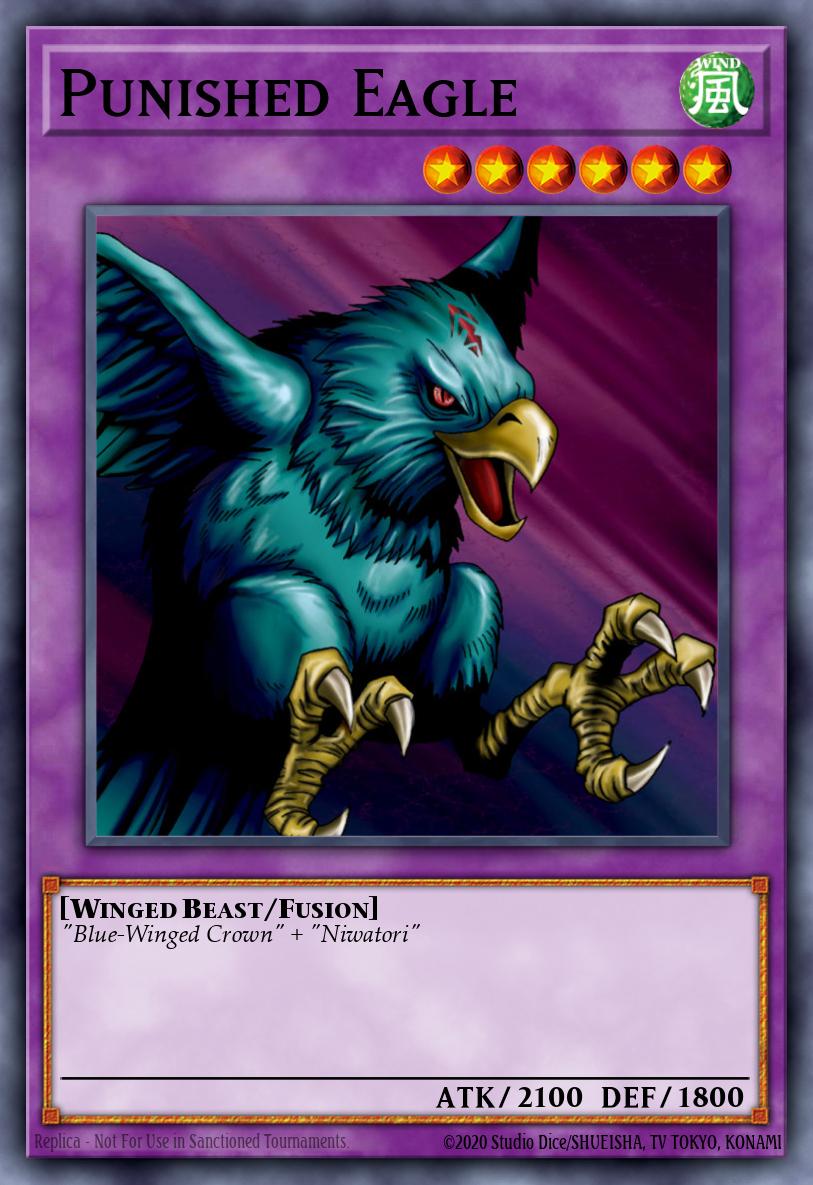 Punished Eagle Yu-Gi-Oh card