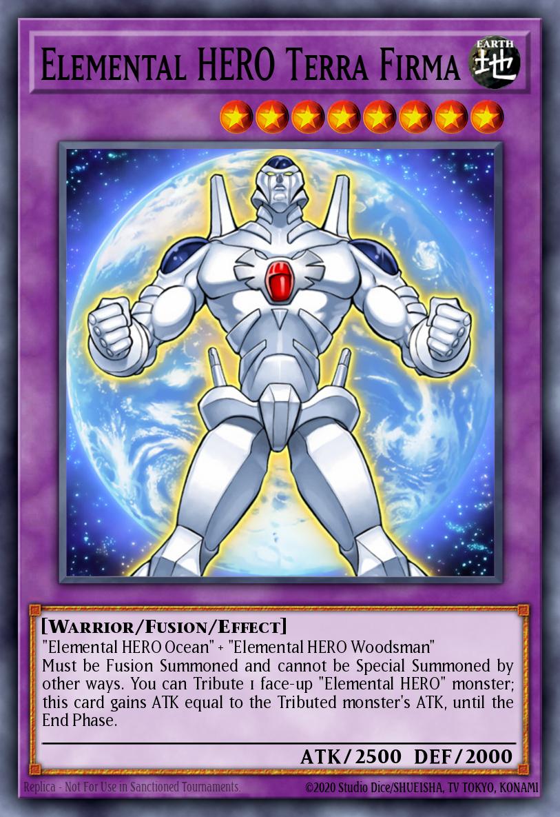 Elemental HERO Terra Firma Yu-Gi-Oh card