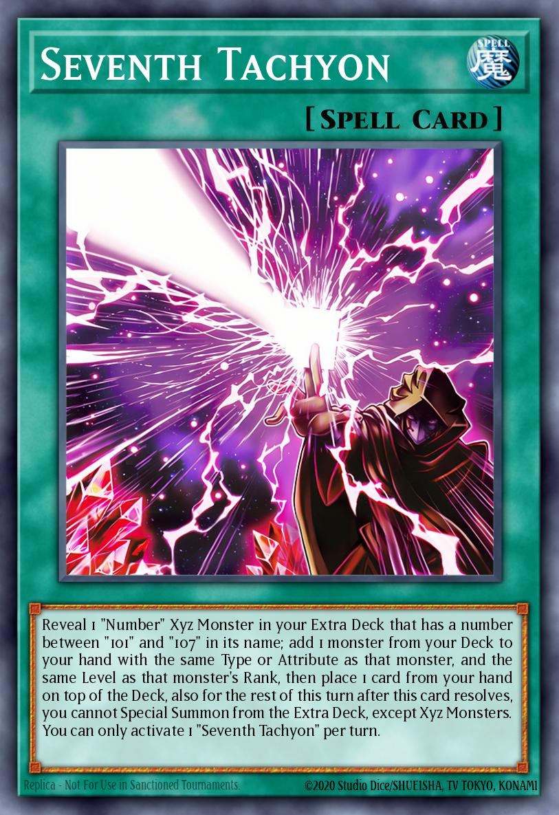 Seventh Tachyon Yu-Gi-Oh card