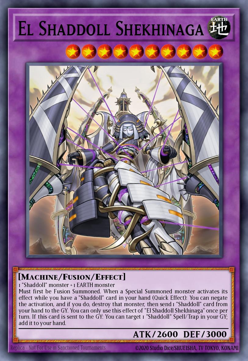El Shaddoll Shekhinaga Yu-Gi-Oh card