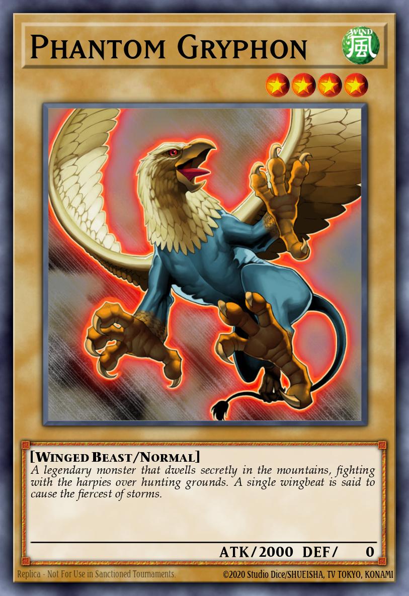 Phantom Gryphon Yu-Gi-Oh card
