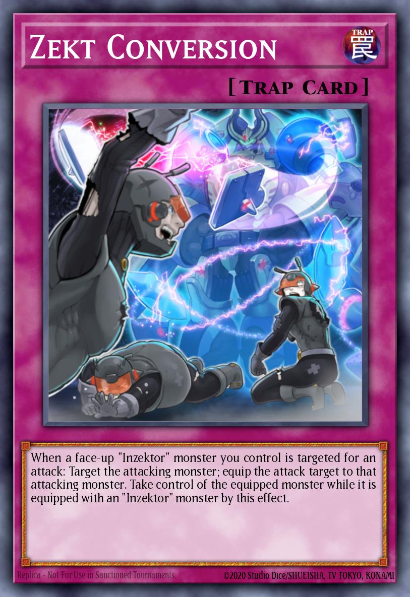 Zekt Conversion Yu-Gi-Oh card