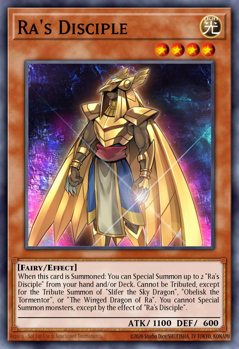 Ra's Disciple Yu-Gi-Oh card
