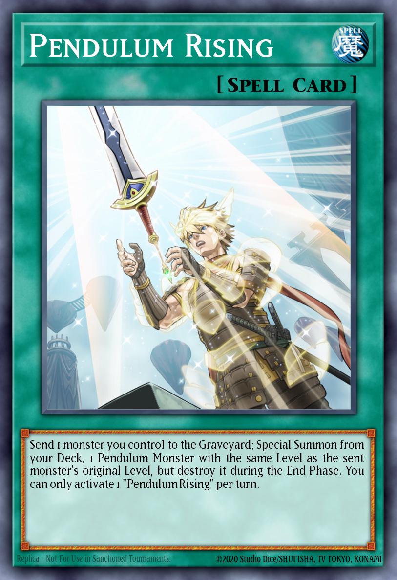 Pendulum Rising Yu-Gi-Oh card
