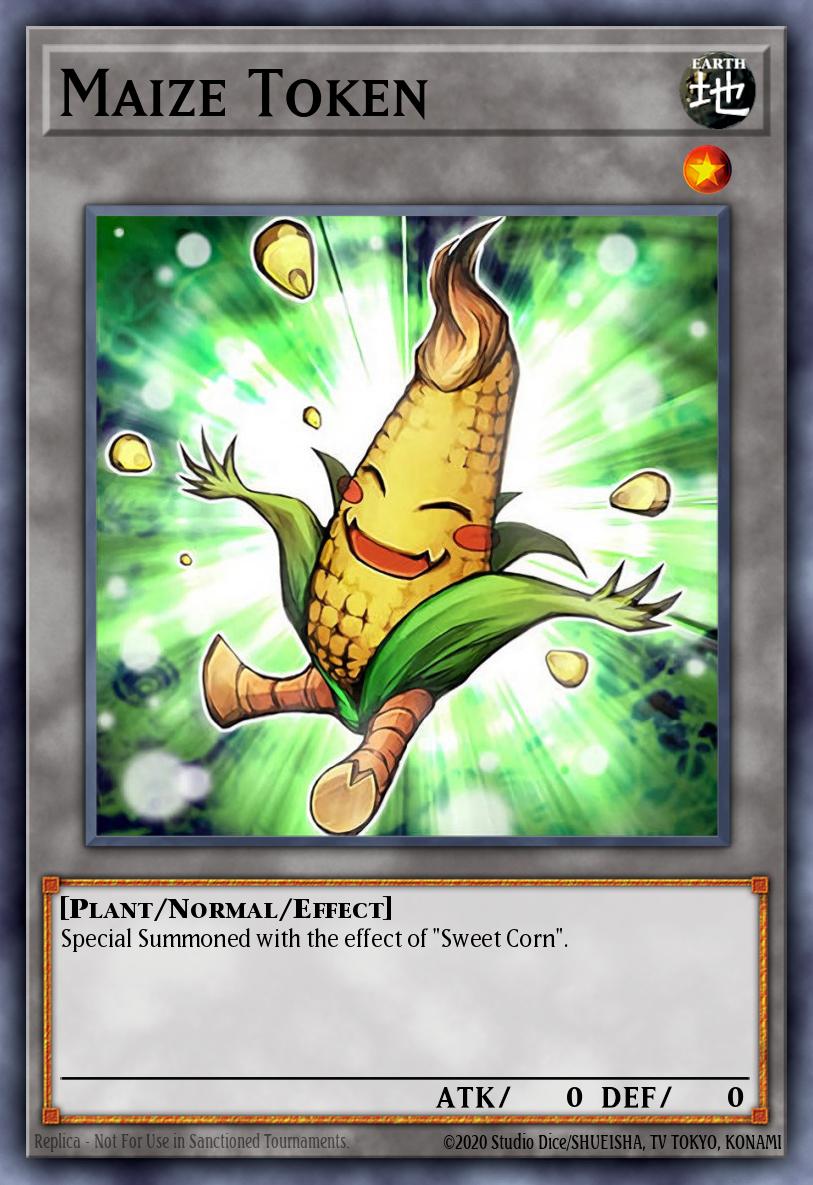 Maize Token Yu-Gi-Oh card