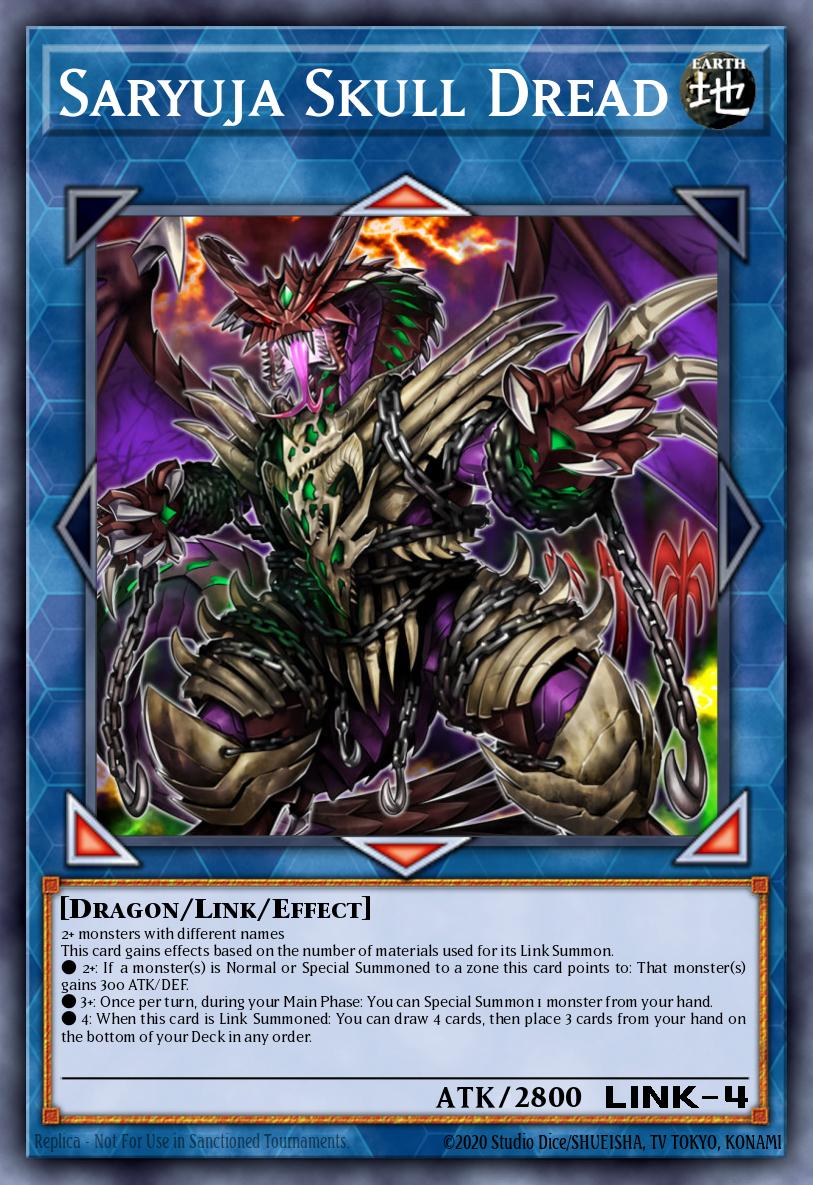 Saryuja Skull Dread Yu-Gi-Oh card