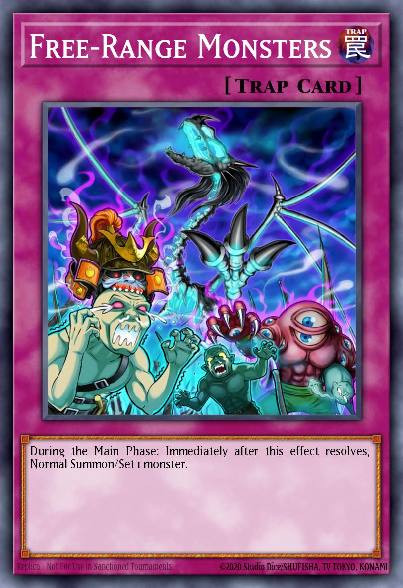 Free-Range Monsters Yu-Gi-Oh card