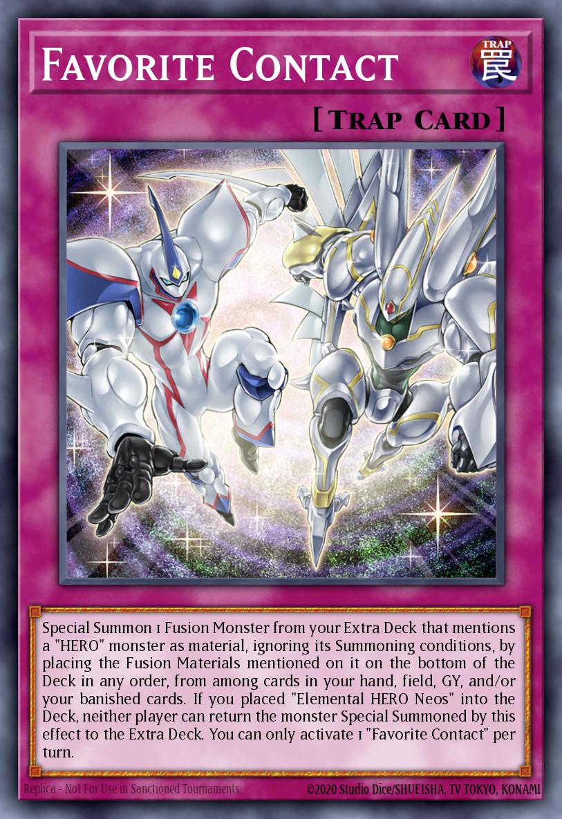 Favorite Contact Yu-Gi-Oh card