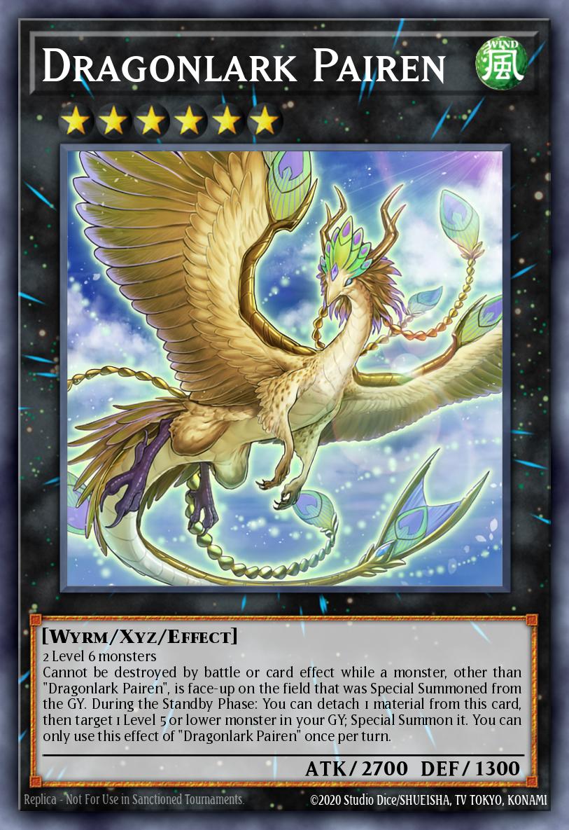 Dragonlark Pairen Yu-Gi-Oh card