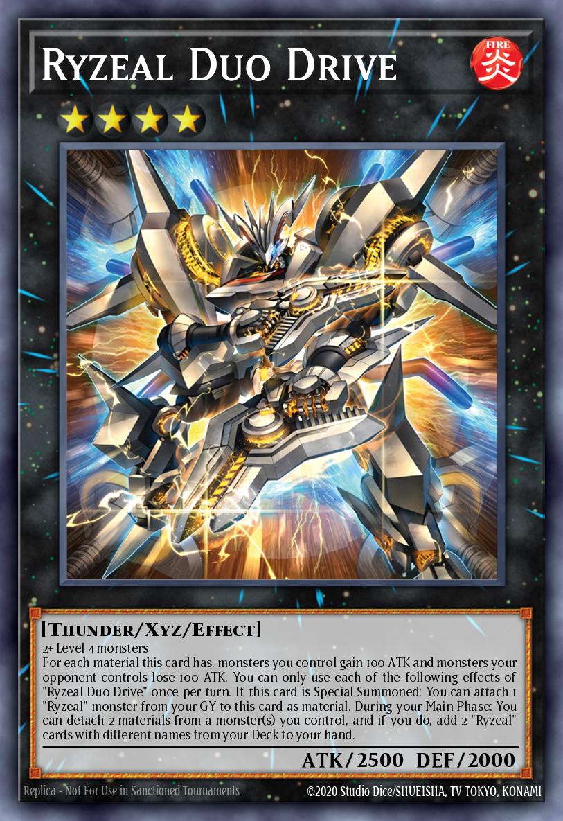 Ryzeal Duo Drive Yu-Gi-Oh card
