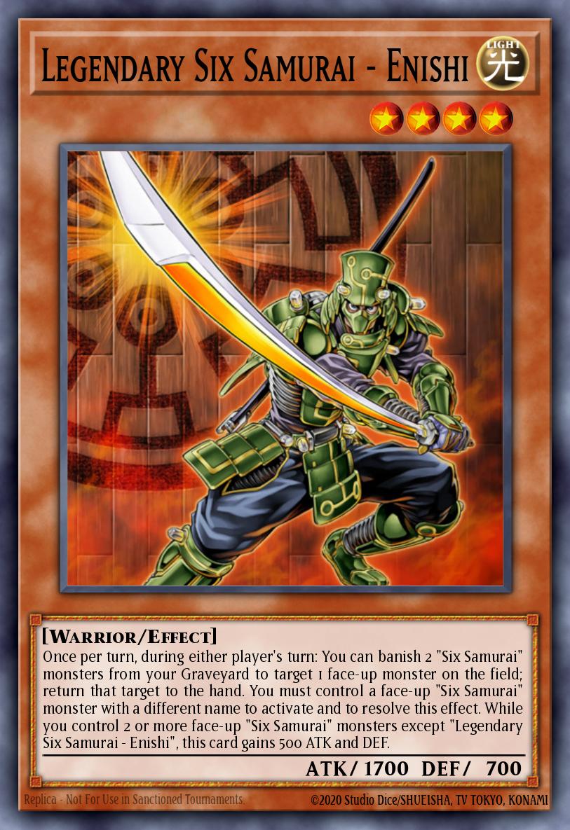 Legendary Six Samurai - Enishi Yu-Gi-Oh card