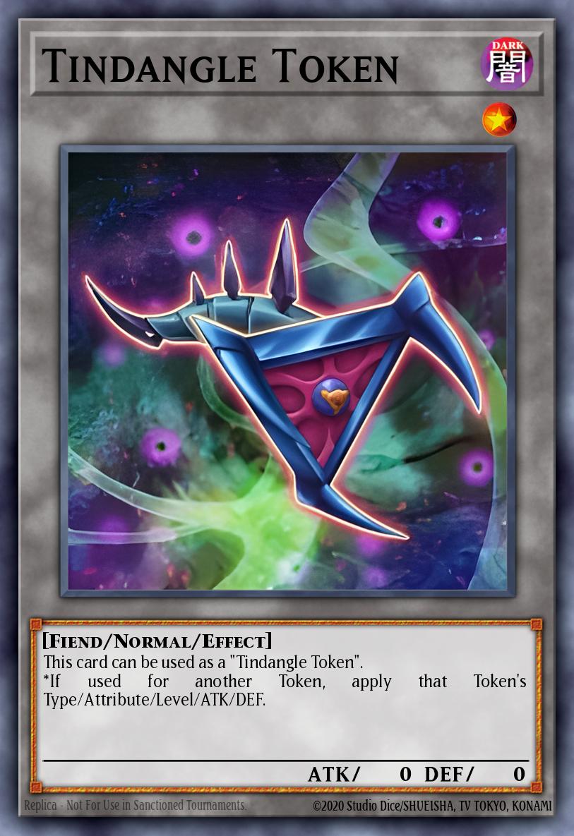 Tindangle Token Yu-Gi-Oh card