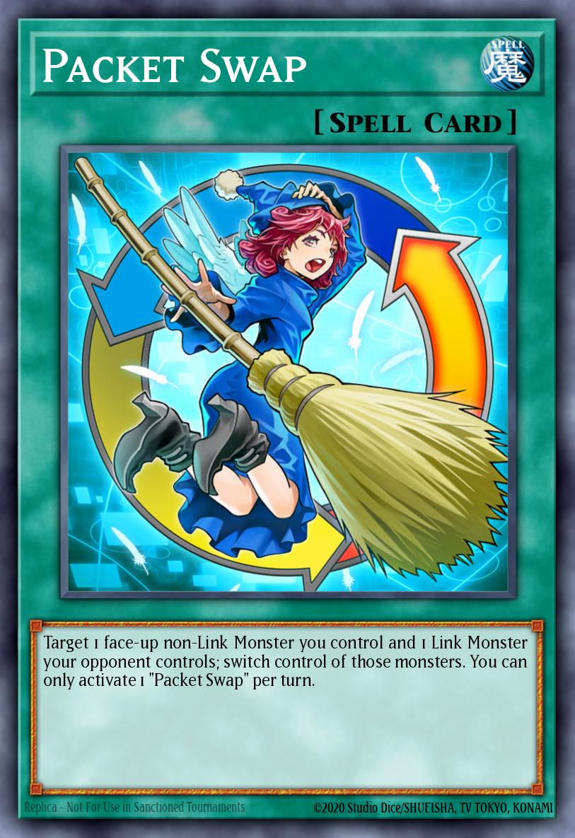 Packet Swap Yu-Gi-Oh card