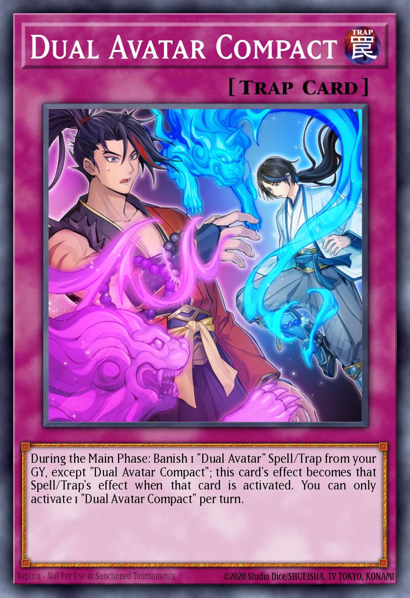 Dual Avatar Compact Yu-Gi-Oh card