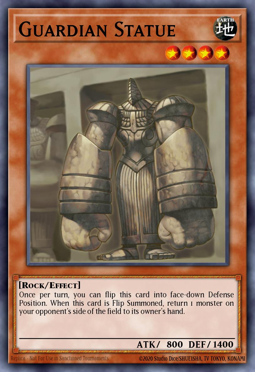 Guardian Statue Yu-Gi-Oh card