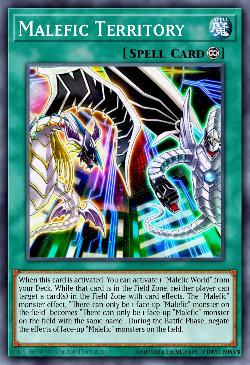 Malefic Territory Yu-Gi-Oh card