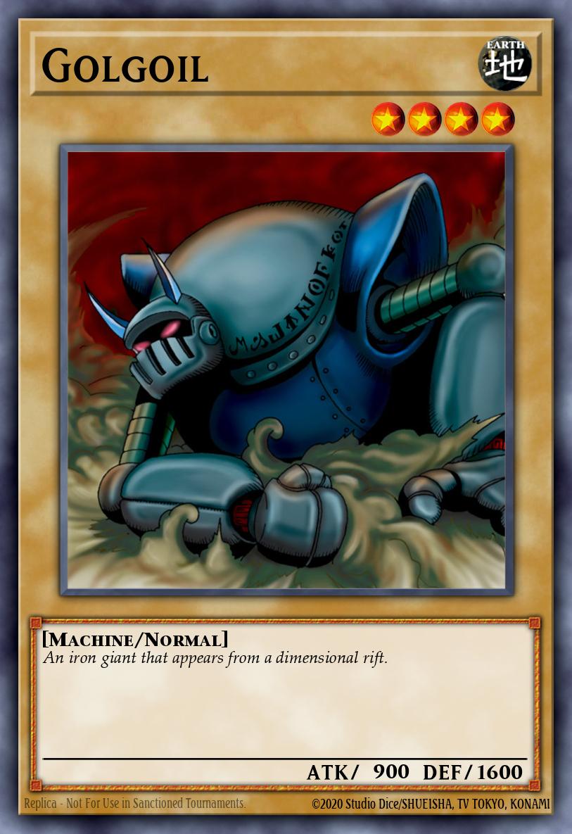Golgoil Yu-Gi-Oh card