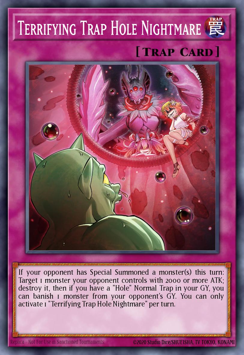 Terrifying Trap Hole Nightmare Yu-Gi-Oh card