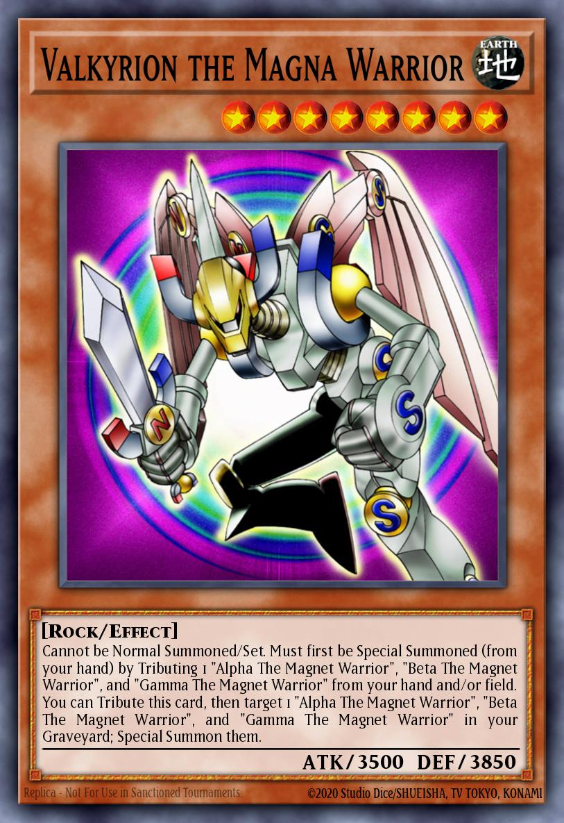 Valkyrion the Magna Warrior Yu-Gi-Oh card