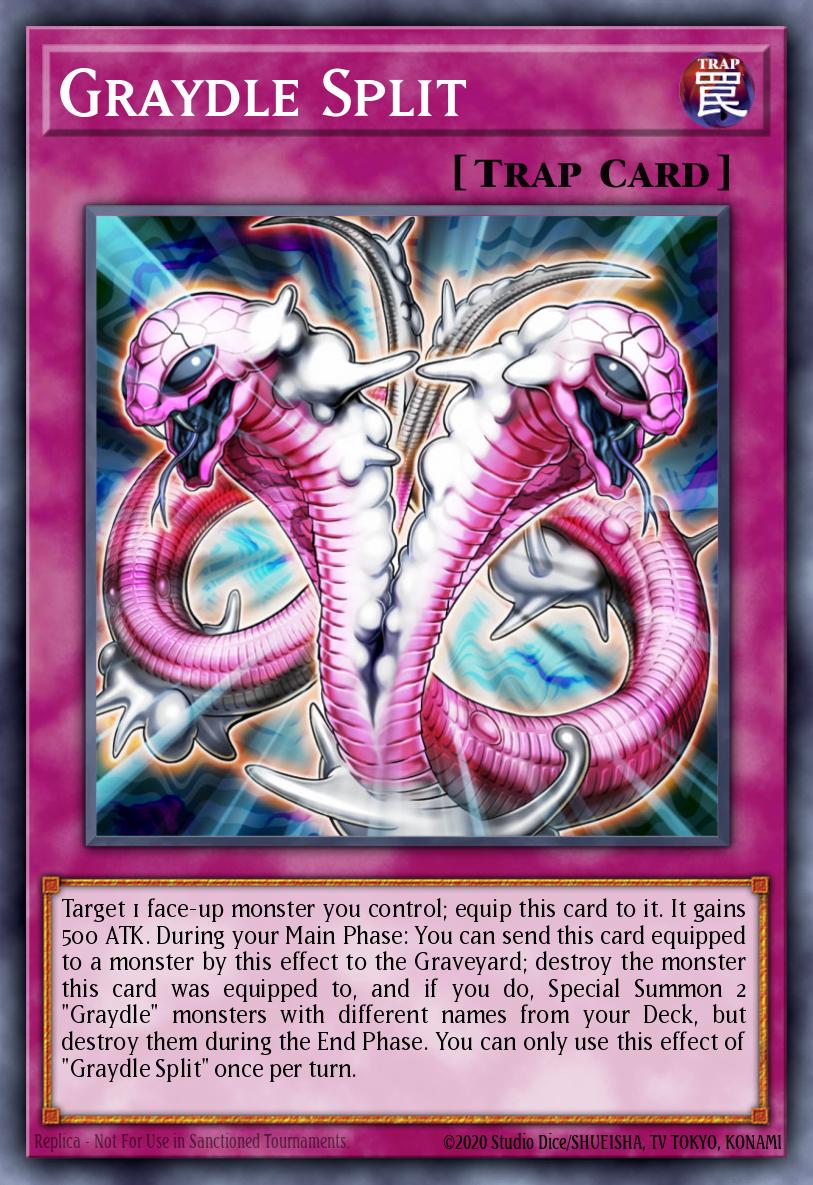 Graydle Split Yu-Gi-Oh card