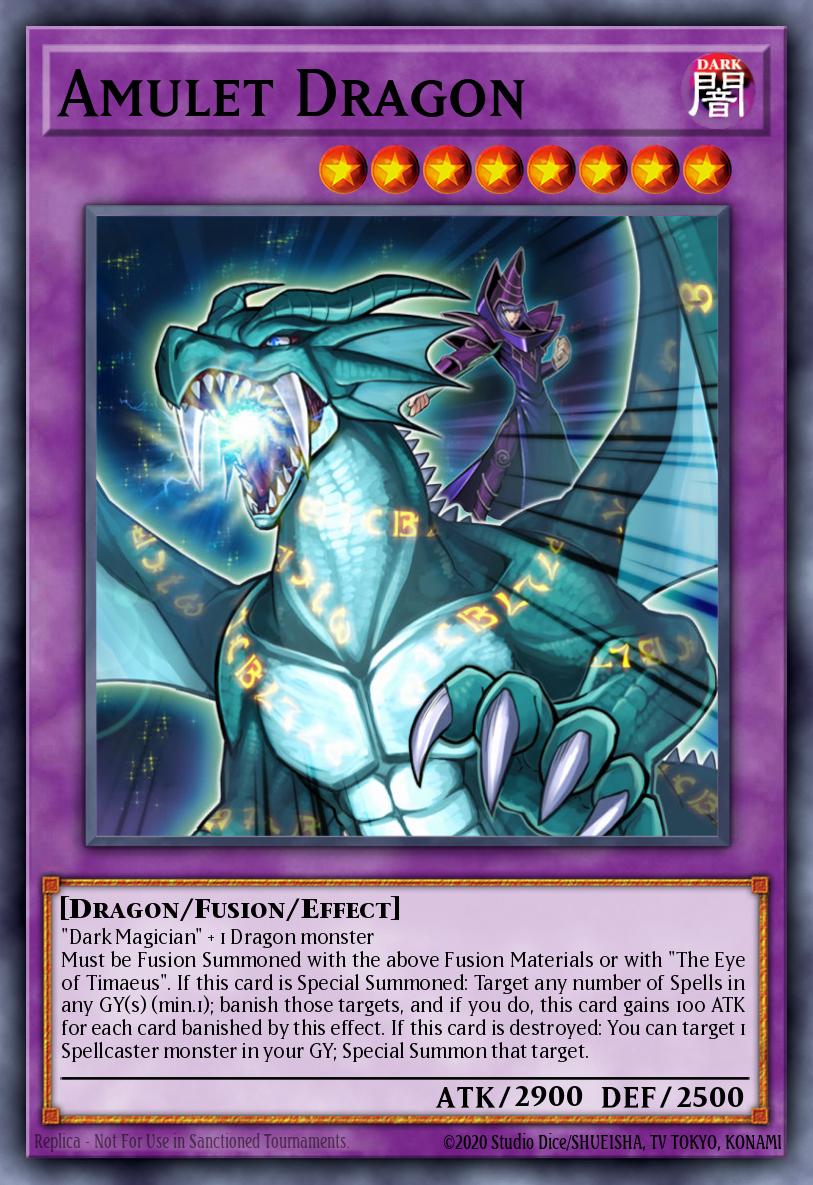 Amulet Dragon Yu-Gi-Oh card