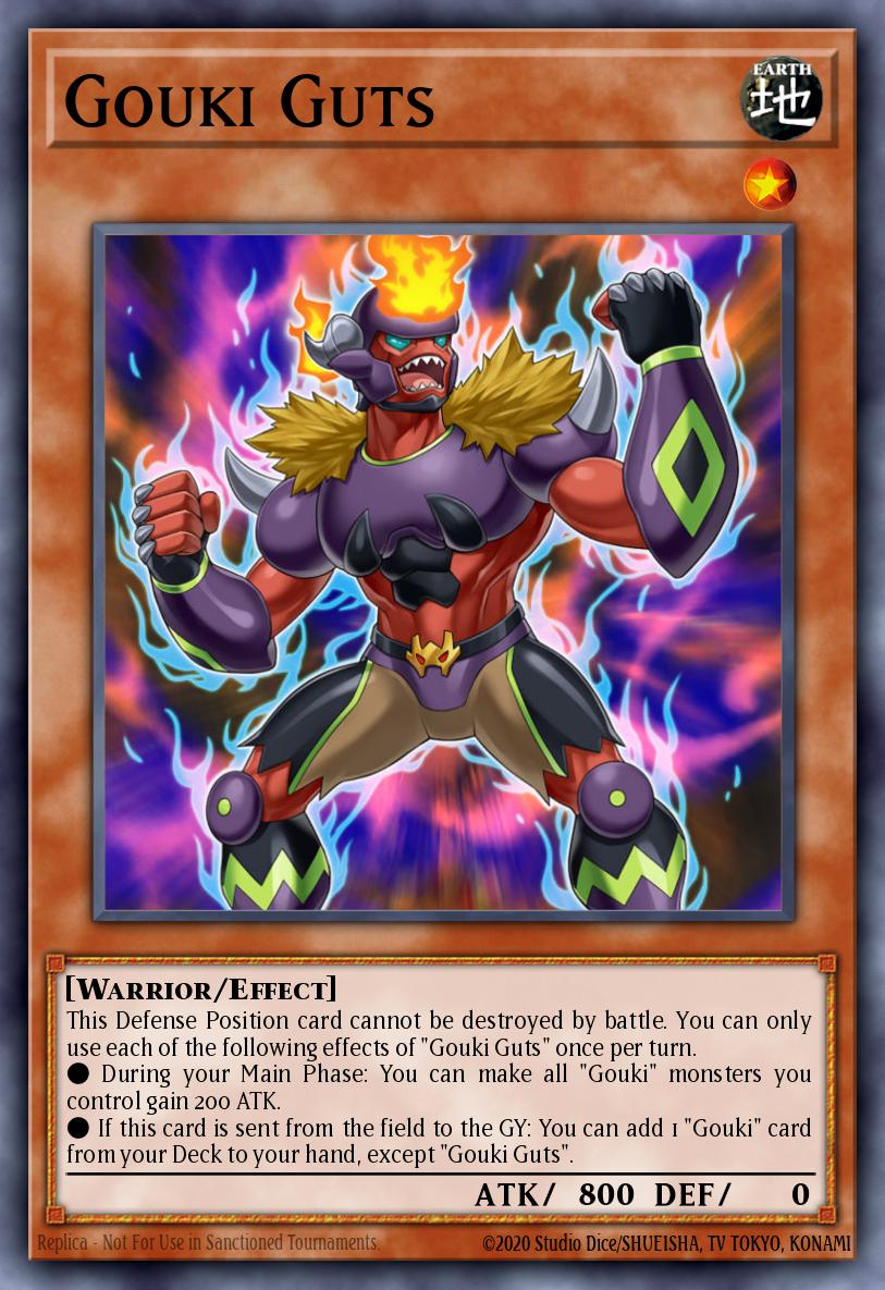 Gouki Guts Yu-Gi-Oh card