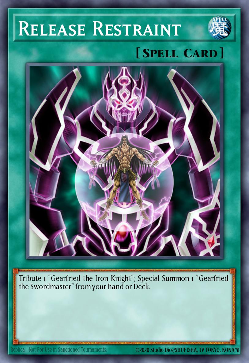 Release Restraint Yu-Gi-Oh card