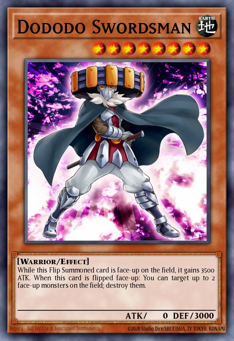 Dododo Swordsman Yu-Gi-Oh card