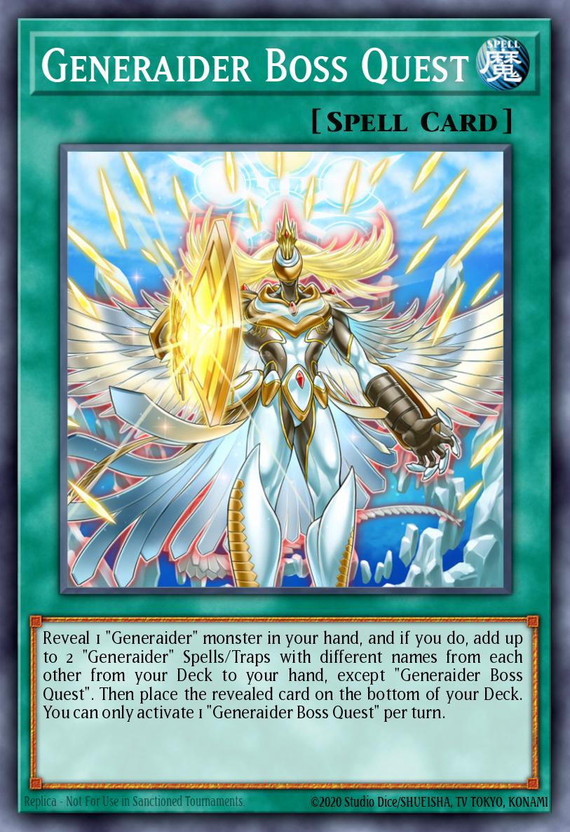 Generaider Boss Quest Yu-Gi-Oh card