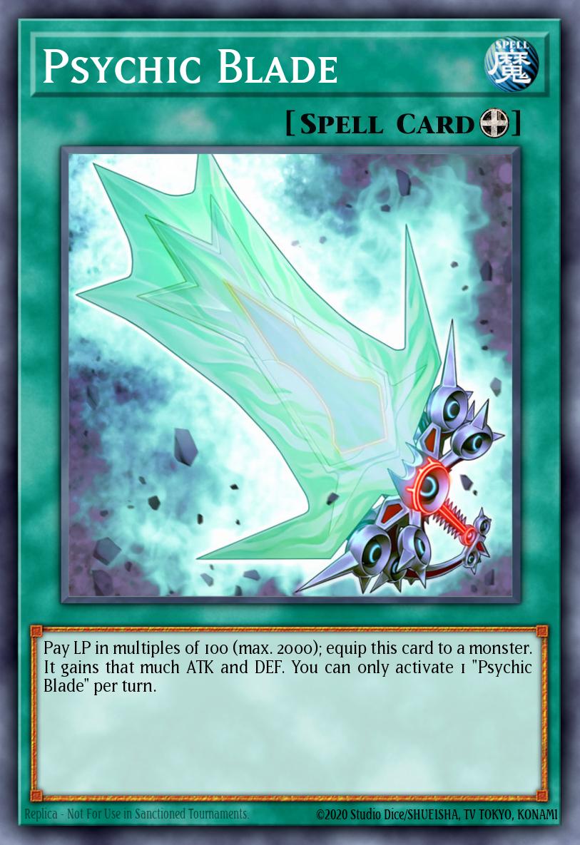 Psychic Blade Yu-Gi-Oh card