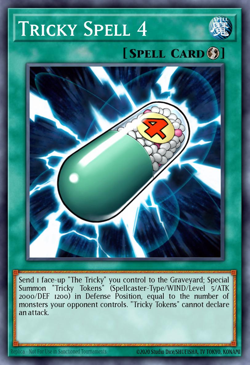 Tricky Spell 4 Yu-Gi-Oh card