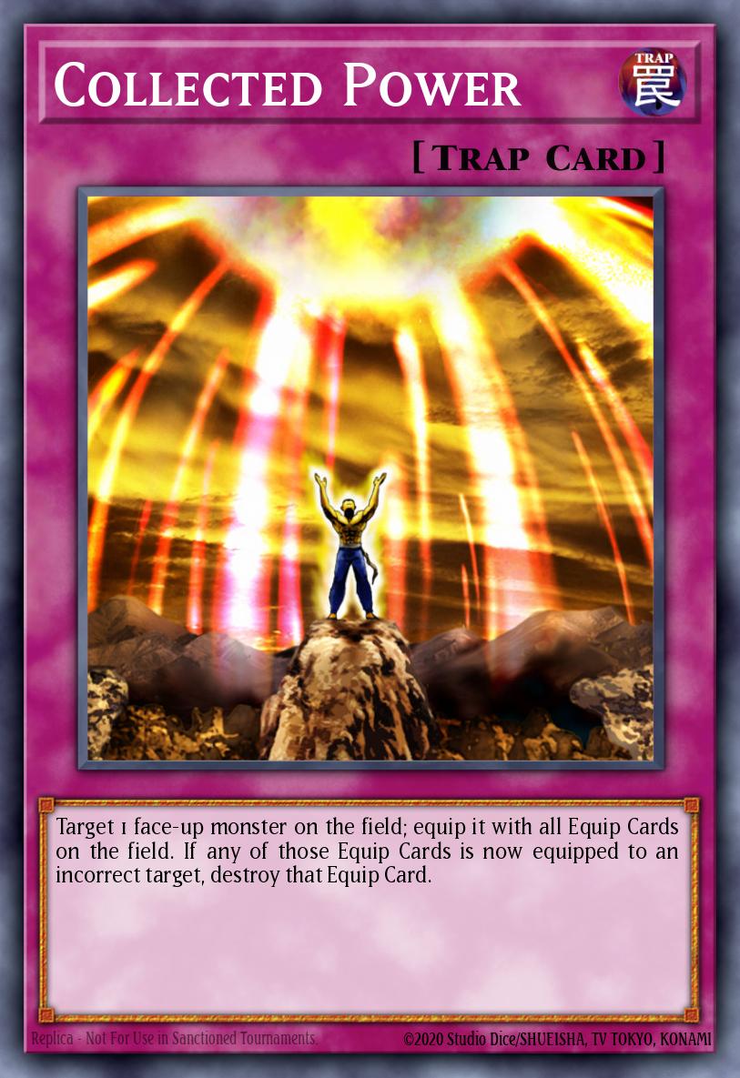 Collected Power Yu-Gi-Oh card