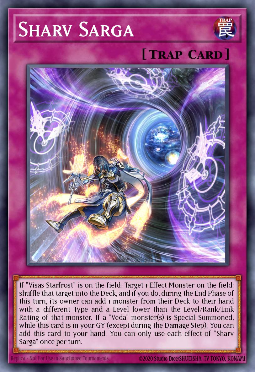 Sharv Sarga Yu-Gi-Oh card