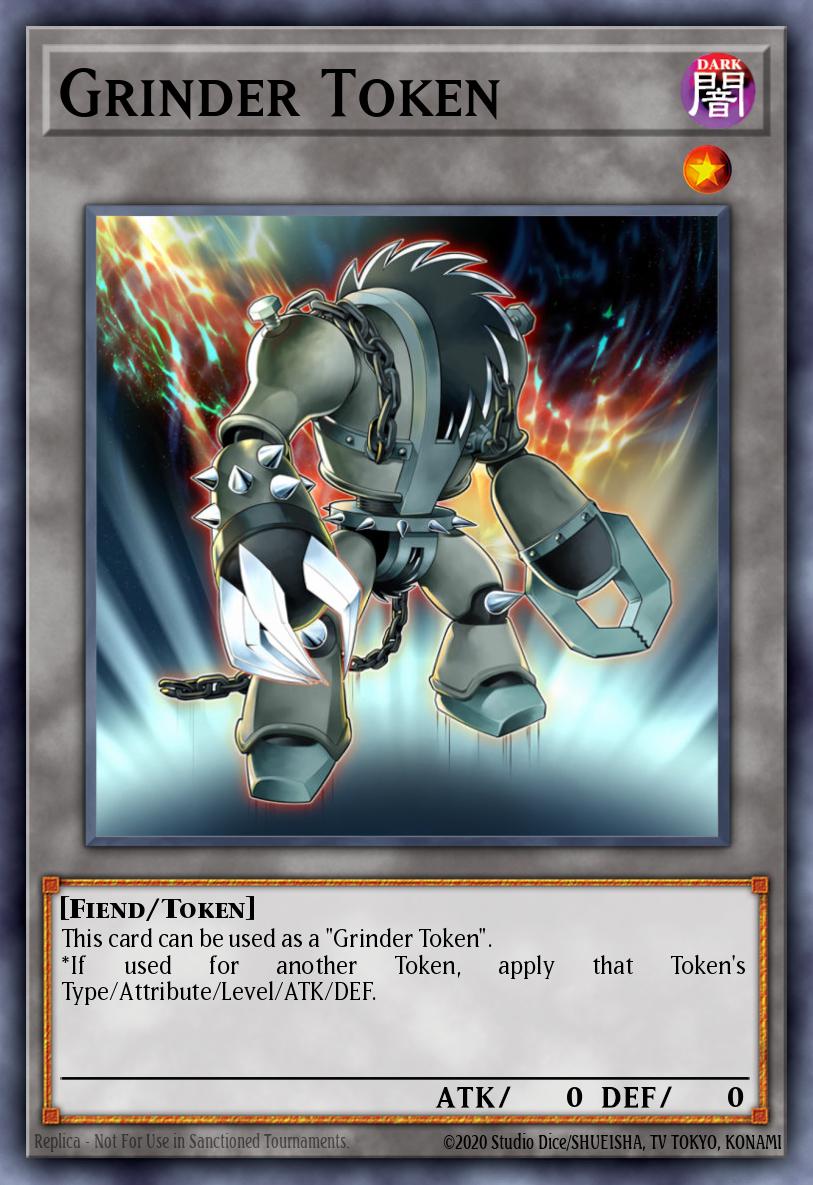 Grinder Token Yu-Gi-Oh card