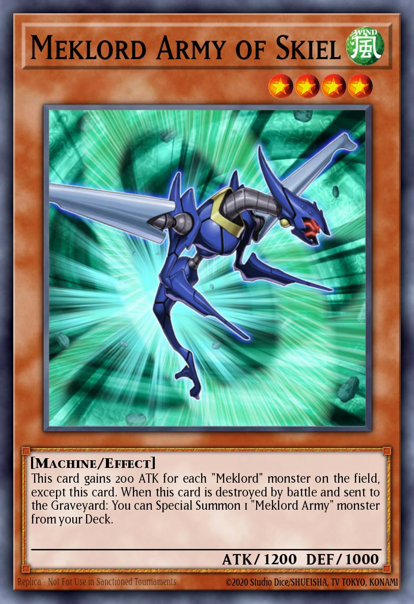 Meklord Army of Skiel Yu-Gi-Oh card