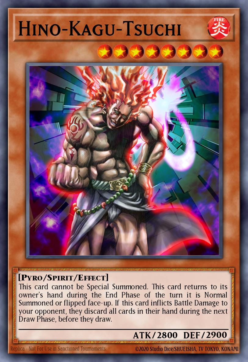 Hino-Kagu-Tsuchi Yu-Gi-Oh card