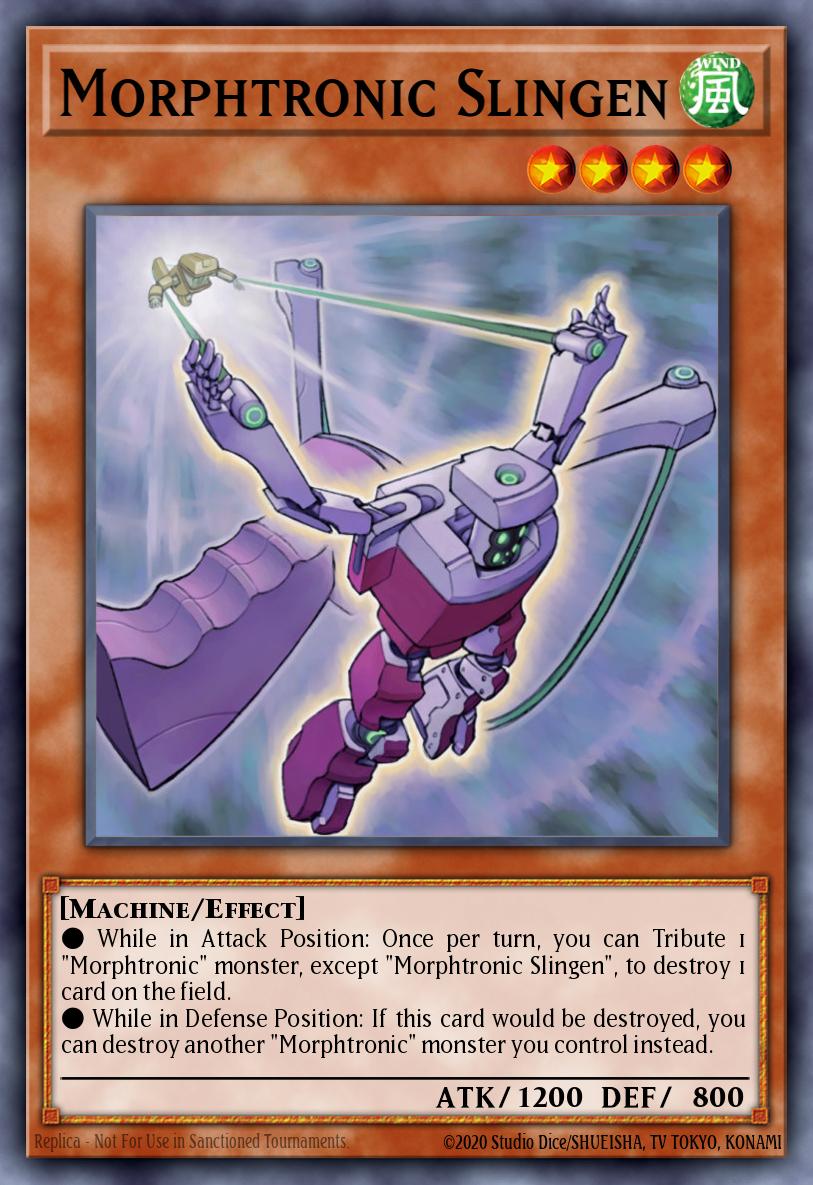 Morphtronic Slingen Yu-Gi-Oh card