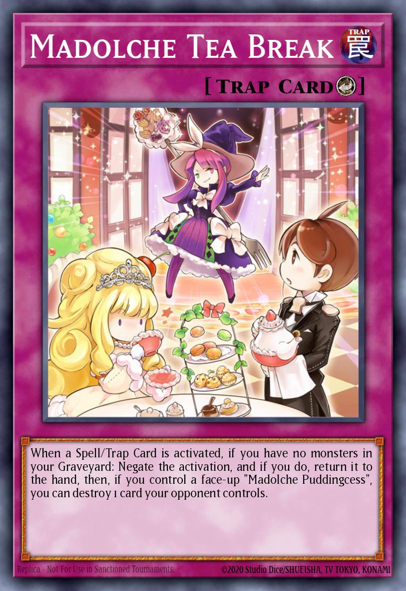 Madolche Tea Break Yu-Gi-Oh card