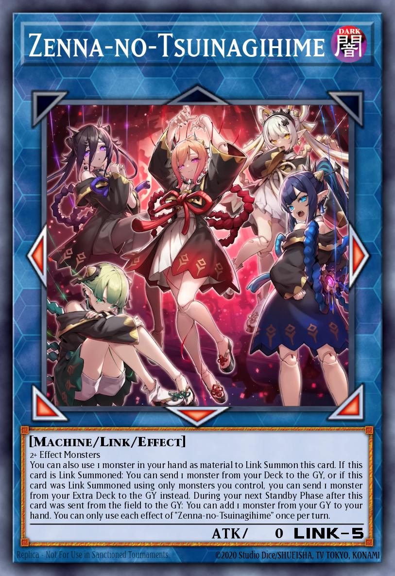 Zenna-no-Tsuinagihime Yu-Gi-Oh card