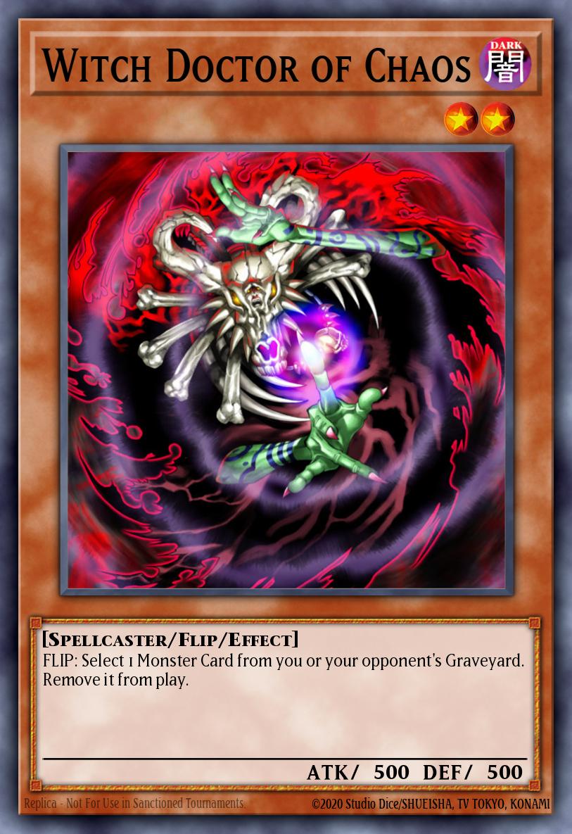 Witch Doctor of Chaos Yu-Gi-Oh card