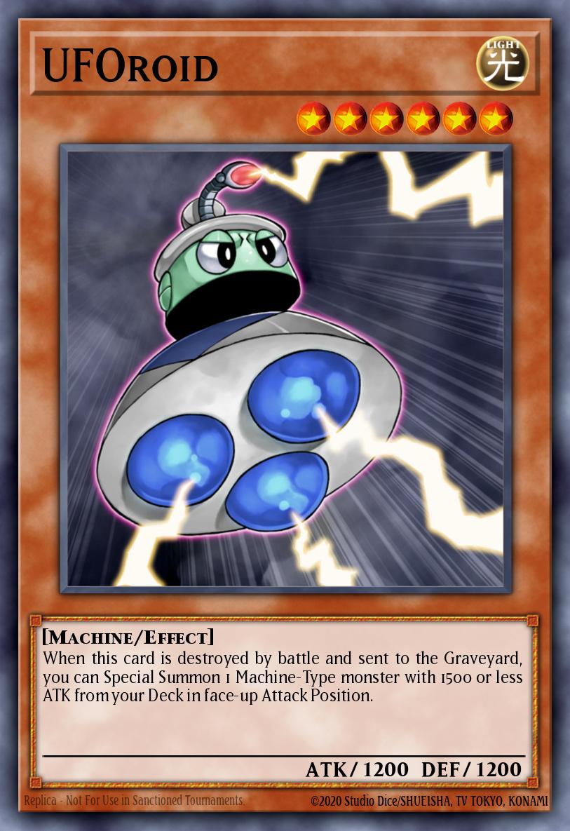 UFOroid Yu-Gi-Oh card
