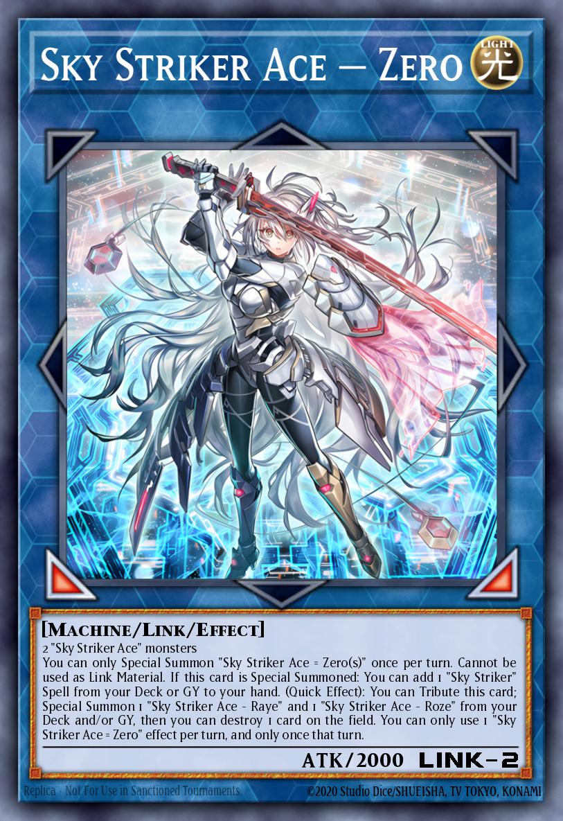 Sky Striker Ace = Zero Yu-Gi-Oh card