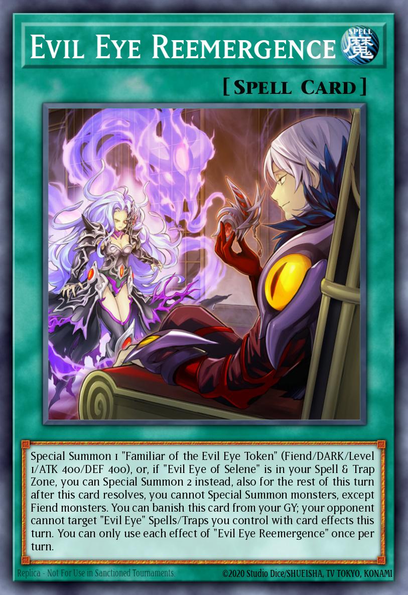 Evil Eye Reemergence Yu-Gi-Oh card