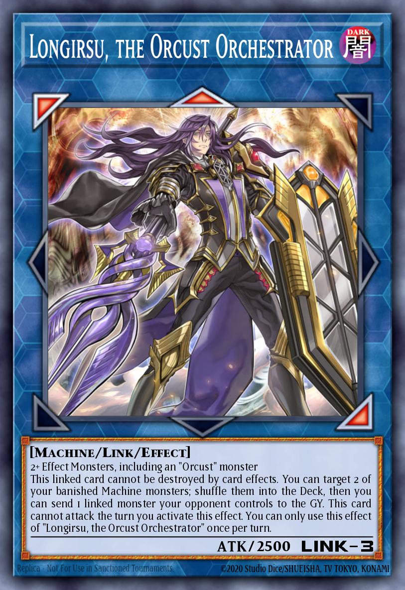 Longirsu, the Orcust Orchestrator Yu-Gi-Oh card