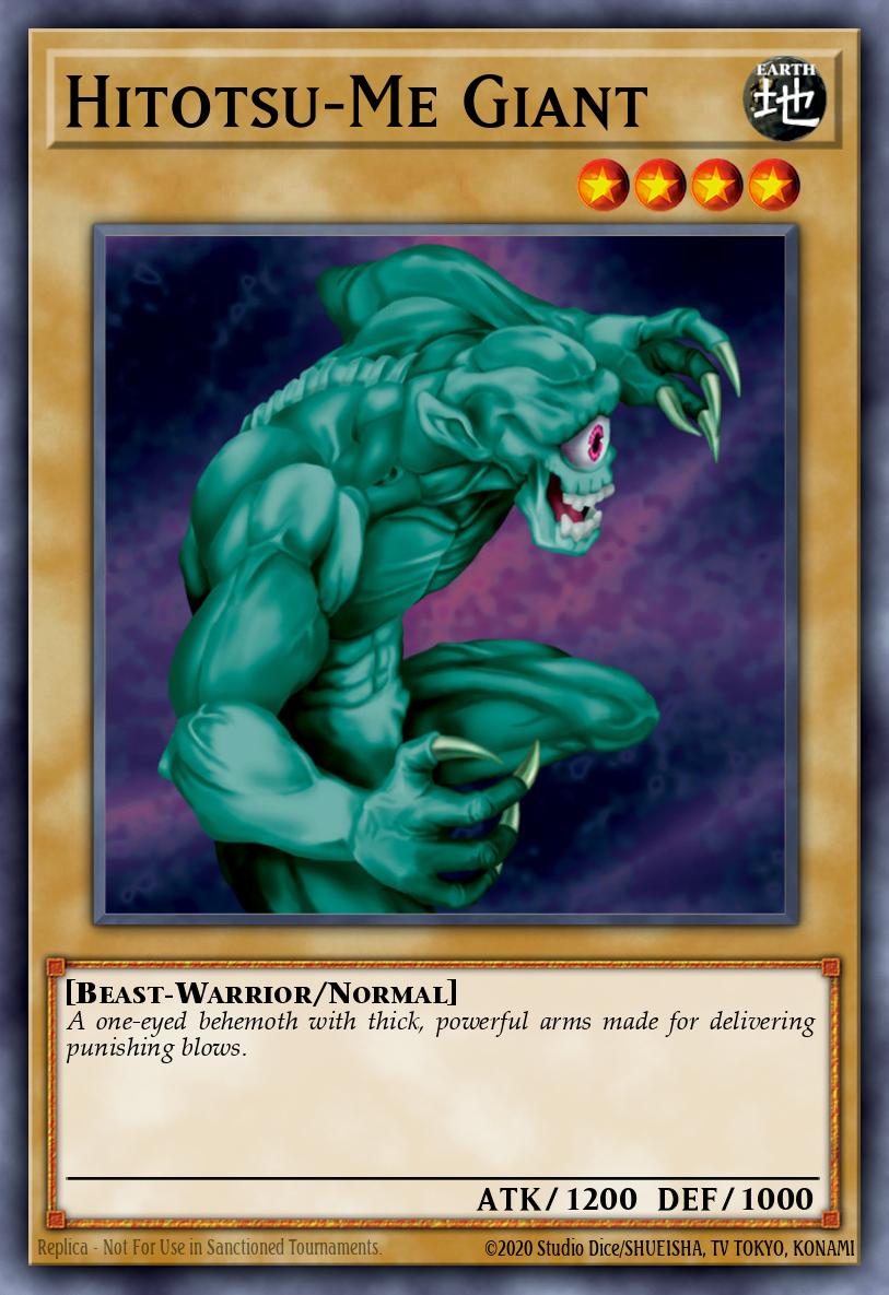 Hitotsu-Me Giant Yu-Gi-Oh card