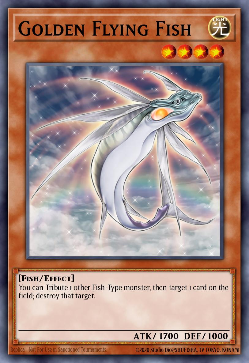 Golden Flying Fish Yu-Gi-Oh card